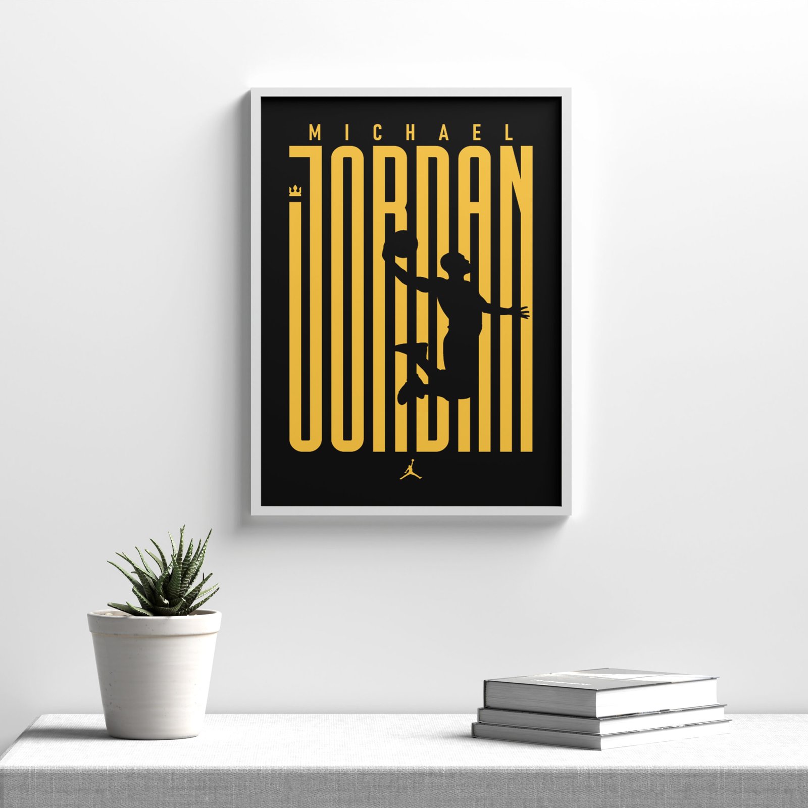 Michael Jordan Çerçeveli Poster Tablo - Görsel 2
