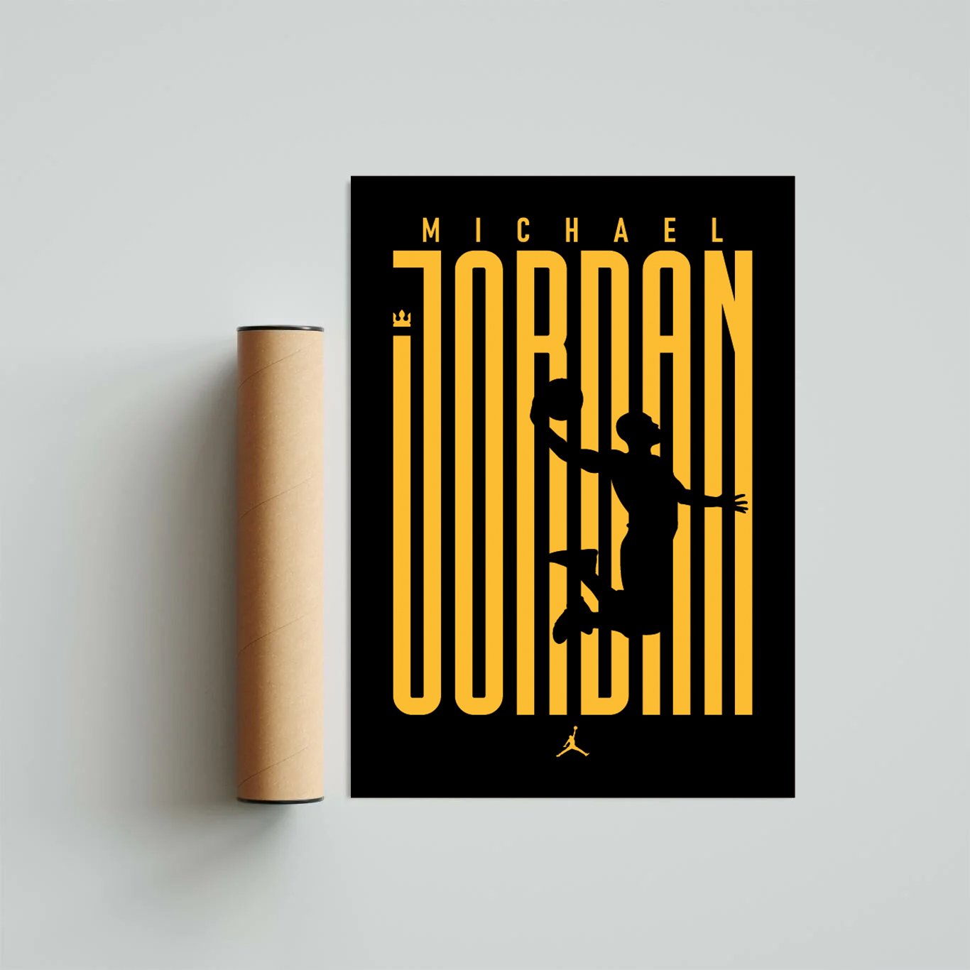 Michael Jordan Çerçeveli Poster Tablo - Görsel 3