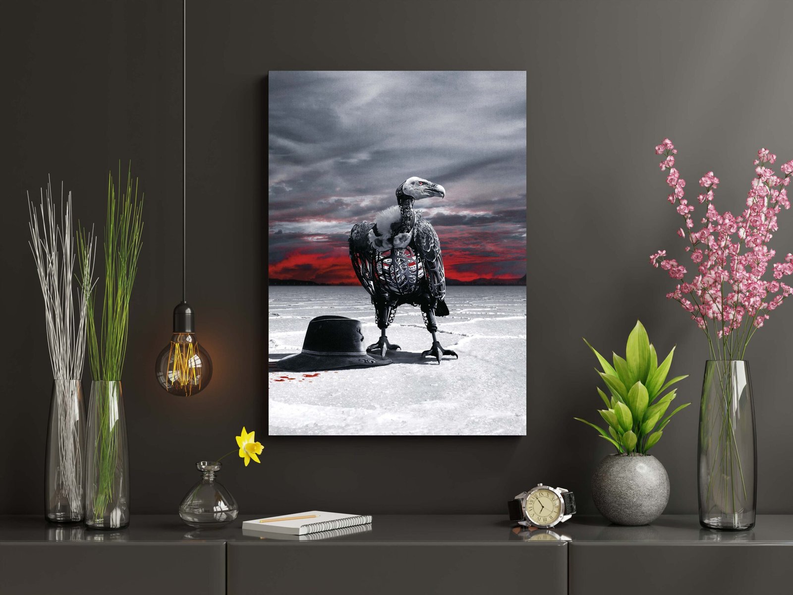 Westworld Temalı Kanvas Tablo