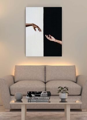 Two Hand Temalı Kanvas Tablo