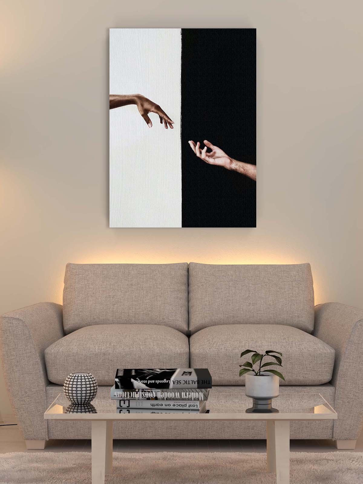 Two Hand Temalı Kanvas Tablo