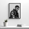 Leon Çerçeveli Poster Tablo
